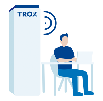 TROX Air purifier - Fonctionnement discret [AF]